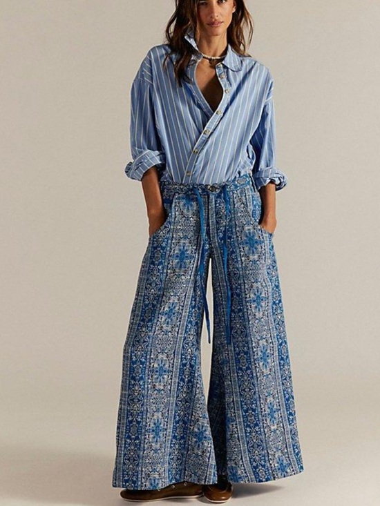 Free People Pants - 𝒟𝒶𝒽𝓁𝒾𝒶 𝒲𝒾𝒹ℯ ℒℯℊ 𝒫𝒶𝓃𝓉𝓈
𝒻𝓇ℯℯ 𝒫ℯℴ𝓅𝓁ℯ
𝒩𝒲𝒯
Color: Original Brown Combo